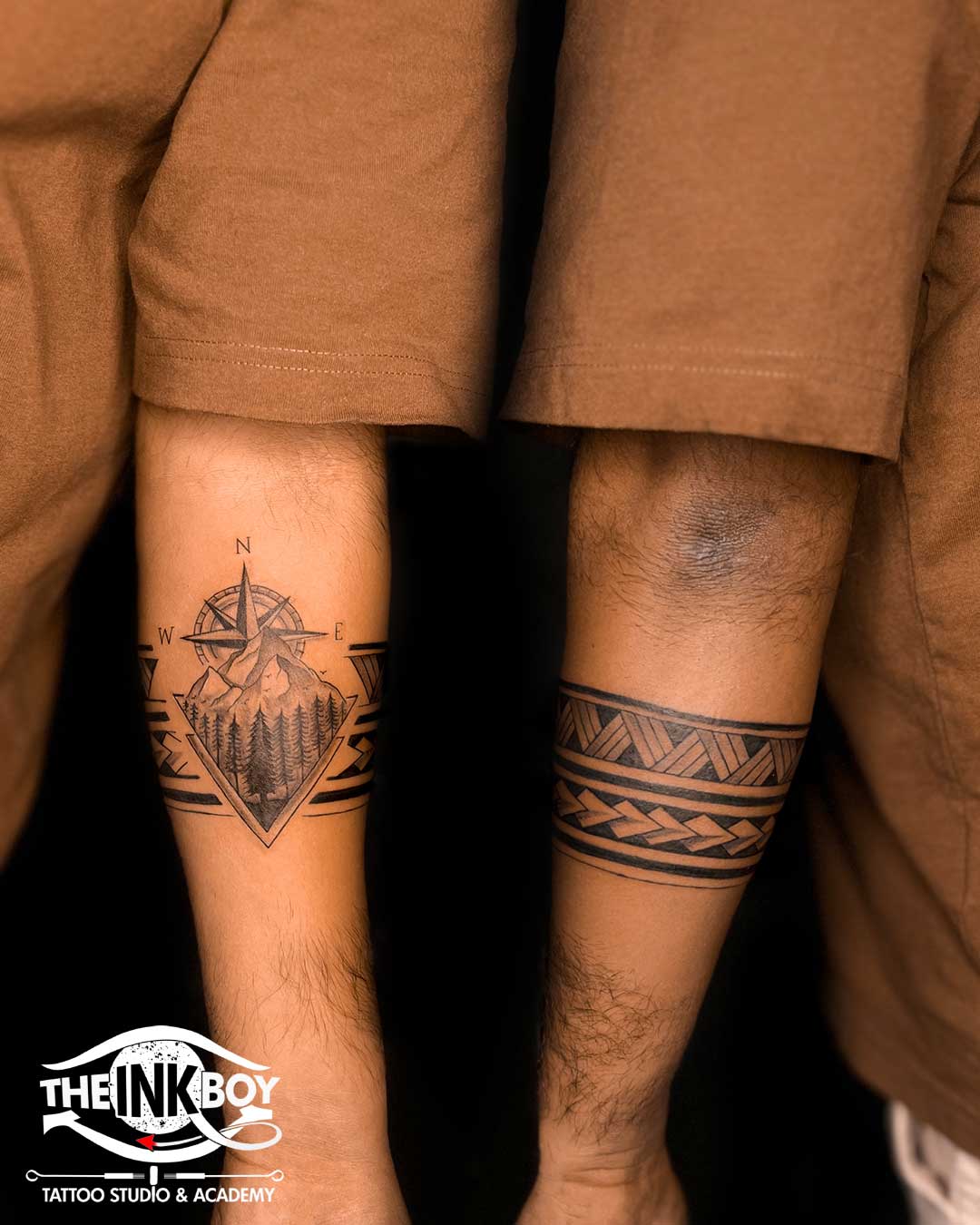 Love Music Tribal Heart Design Tattoo Waterproof For Male and Female T –  Temporarytattoowala