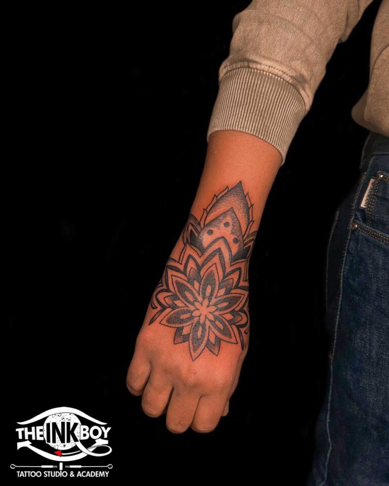 Mandala Skull tattoo by Otheser Tattoo | Photo 14738