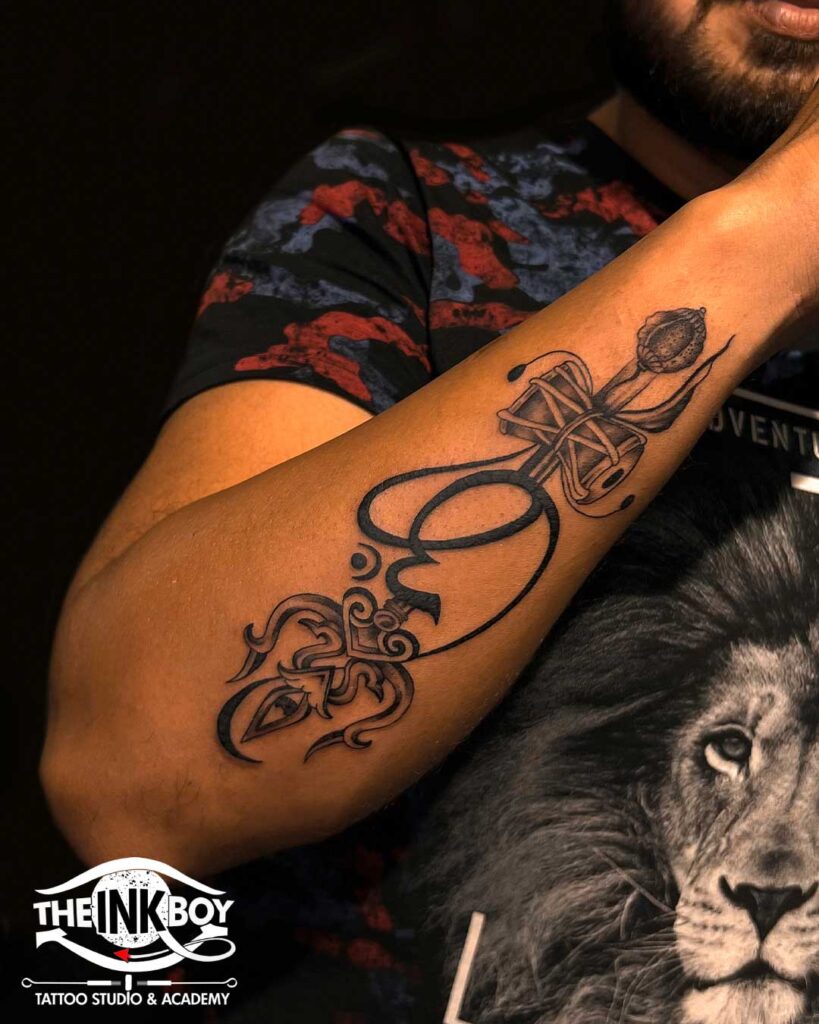 Iron Buzz Tattoos — Custom Lord Shiva tattoo for Mohan. 2nd in 'Lord...
